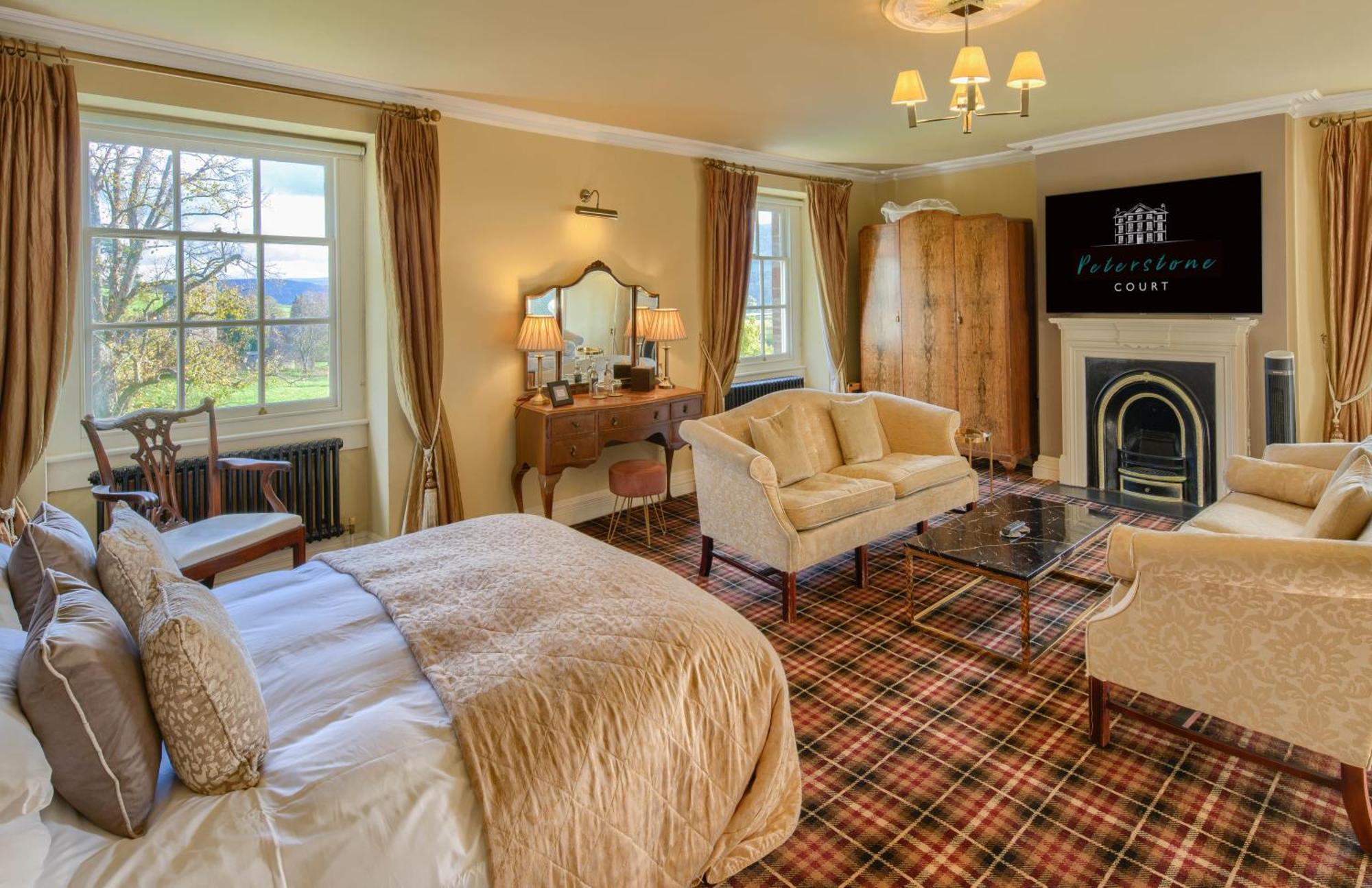 Peterstone Court Country House Restaurant & Spa Brecon Eksteriør bilde