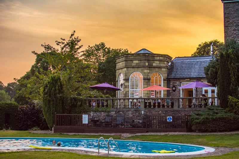 Peterstone Court Country House Restaurant & Spa Brecon Eksteriør bilde