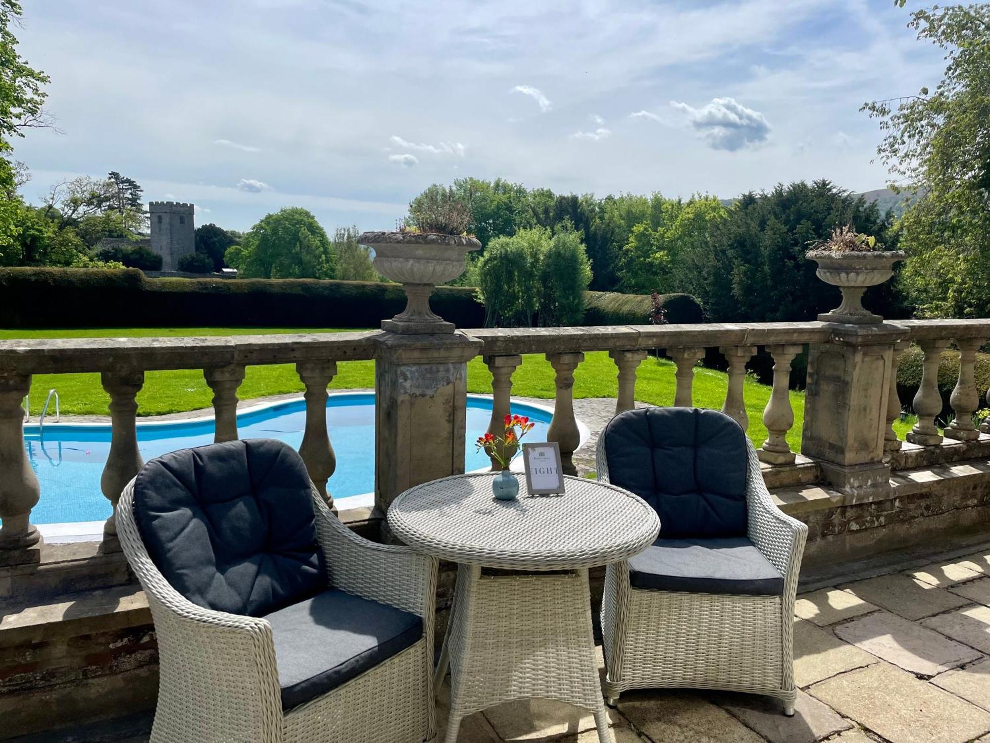 Peterstone Court Country House Restaurant & Spa Brecon Eksteriør bilde